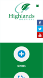 Mobile Screenshot of highlandshospital.org